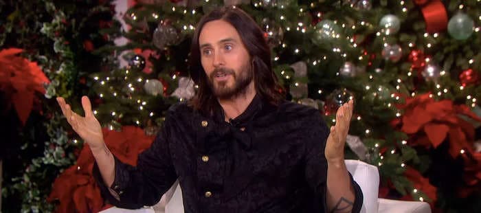 Jared Leto says he was once fired from his job at a movie theater for selling weed