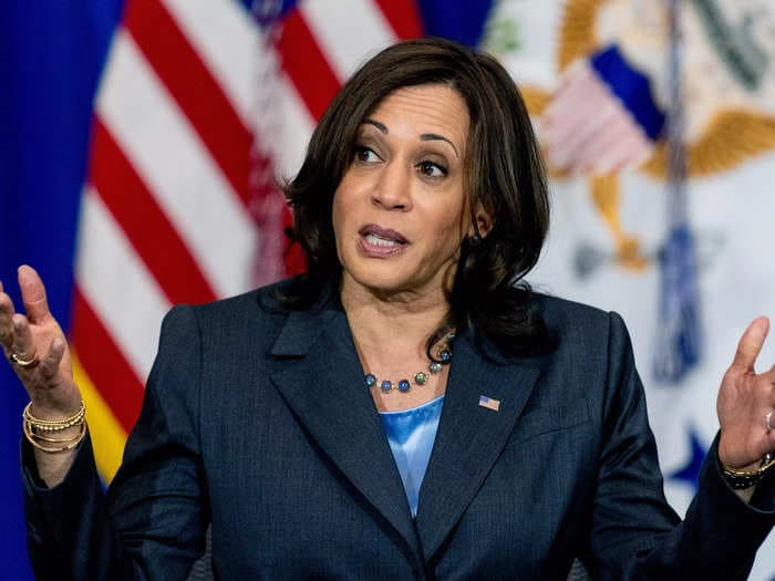 Kamala Harris praised the jury in Ahmaud Arbery trial for arriving at guilty verdicts despite defense team's 'tactics' like trying to ban Black pastors from courthouse