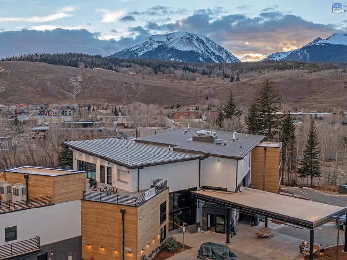A hotel made out of shipping containers has opened in Colorado ahead of skiing season — and beds start at $50 a night