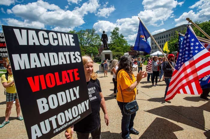 A former nurse who's anti-vaxx will face trial for organizing rallies protesting lockdowns in the UK: report