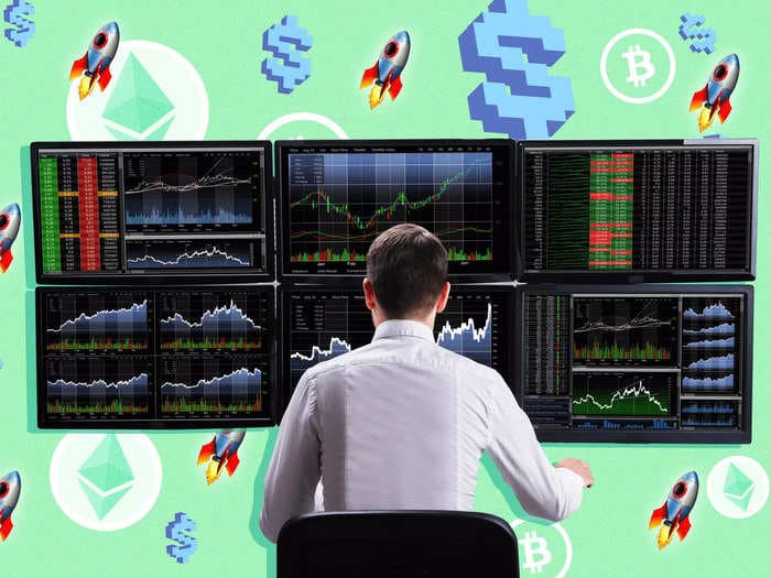 Young Wall Streeters are going wild for crypto. Their bosses don't know what to do about it.