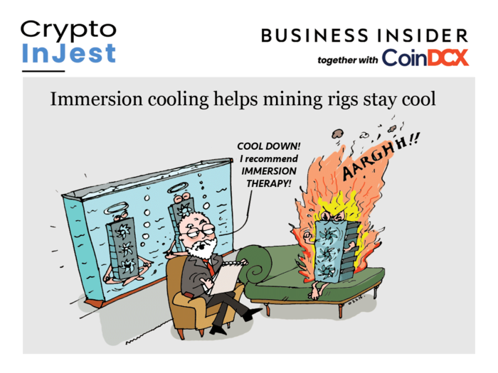 Immersion cooling has been around for over a decade, but it’s coming back in vogue thanks to Bitcoin mining