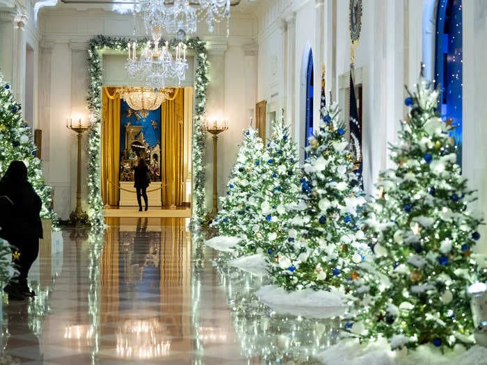 8 details you may have missed in this year's White House Christmas decorations