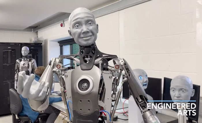 Check out these eerily realistic robots that look straight out of the movie 'I, Robot'