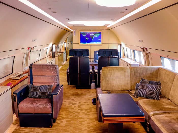 Ultra-wealthy travelers are ditching traditional private jets and buying airliners. See inside 2 airliner-turned-private-jets from Airbus and Boeing.