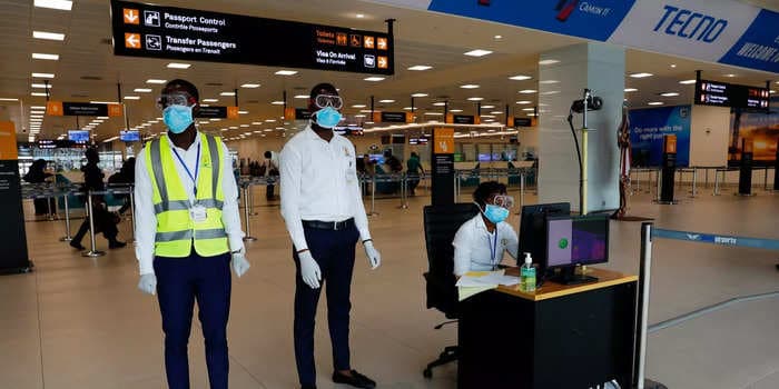 A Ghana airport is fining airlines $3,500 for every passenger who is unvaccinated