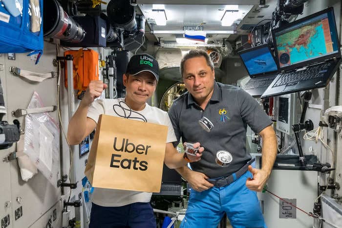 Uber Eats makes its first-ever delivery to space –  Japanese billionaire delivers canned beef and boiled mackerel to the International Space Station