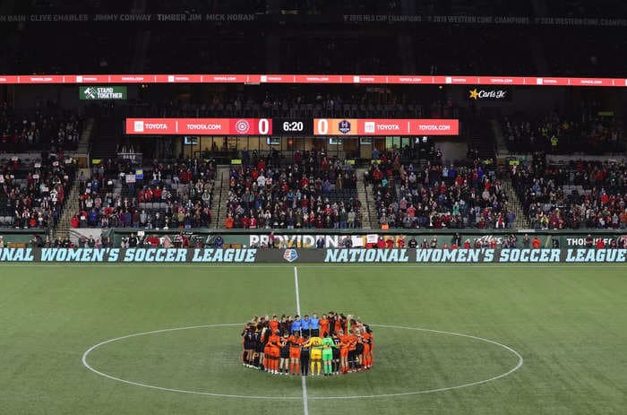Pro women's soccer players are so underpaid, the NWSL players association created a fund to help them 'afford basic living expenses'