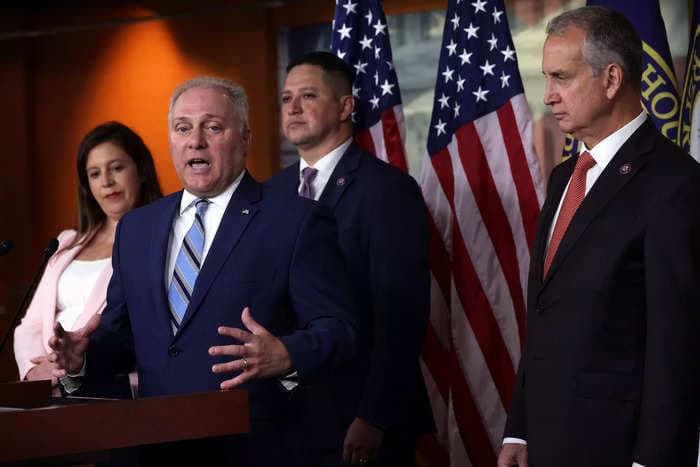 Rep. Steve Scalise and 15 other Republicans lay out their plan to use controversies over the teaching of race and gender in schools to beat Democrats in 2022