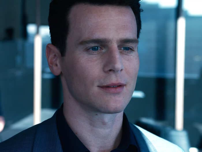 Agent Smith actor Jonathan Groff says he thought he peed himself while shooting fight scene for 'The Matrix Resurrections'