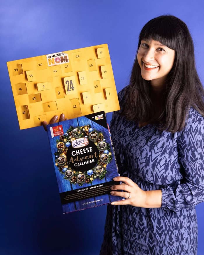 I created a cheese advent calendar and have sold almost 750,000 of them in 5 years. Here's how I did it while working full time.