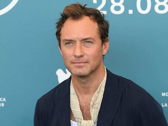 Jude Law says he learned to cook vegetarian food for his kids to 'respect their choices'