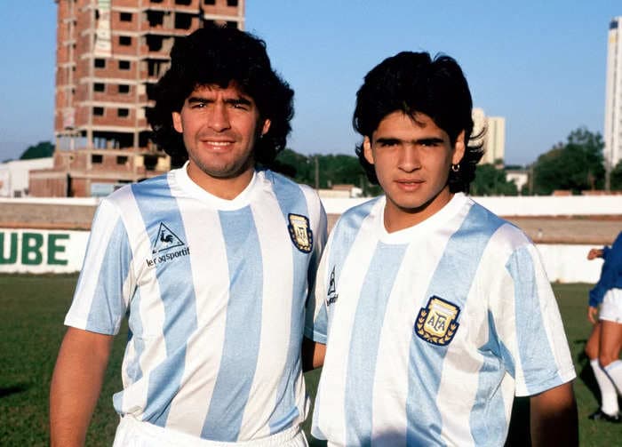 A year after Diego Maradona died of a heart attack, his younger brother Hugo died the same way