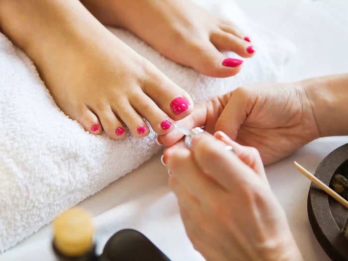 A Florida nail salon pays $1.75 million to a woman whose leg was amputated after a pedicure caused a severe infection