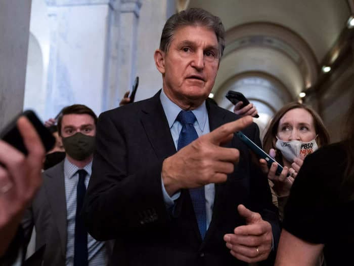 New year, same demands: Joe Manchin will consider supporting Biden's agenda if monthly child tax credits get an income limit — or are removed altogether