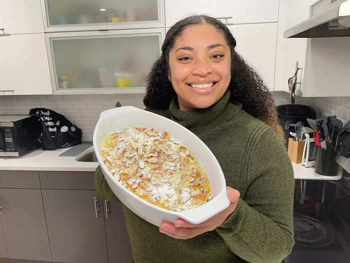 I made Princess Diana's favorite dessert, and it's the perfect cross between bread pudding and crème brûlée