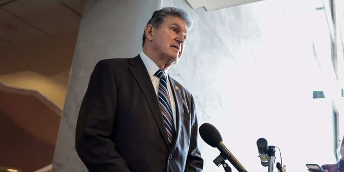 Joe Manchin digs in on cutting the poorest parents out of the Biden child tax credit as Build Back Better looks dead in the water