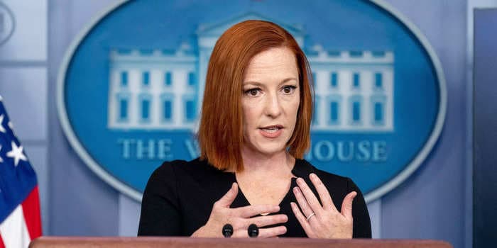 Days after Tesla opened a Xinjiang store, White House press secretary Jen Psaki says private sector 'cannot look the other way' when it comes to human rights abuses of Uighur Muslims