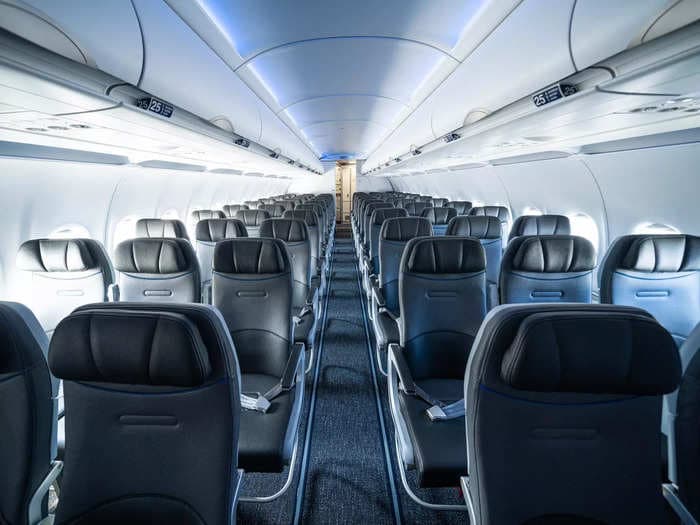 Small aircraft are flying longer routes, including across the Atlantic. See inside the $130 million Airbus A321neo pioneering the trend.