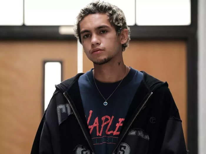 'Euphoria' star Dominic Fike says his character was originally supposed to play the trumpet, but he asked to use a guitar instead