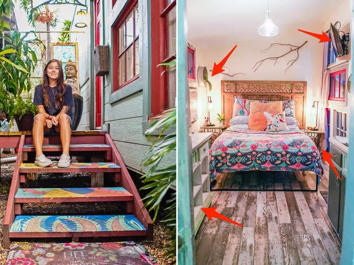 12 space-saving hacks I picked up from staying in a 250-square-foot tiny home