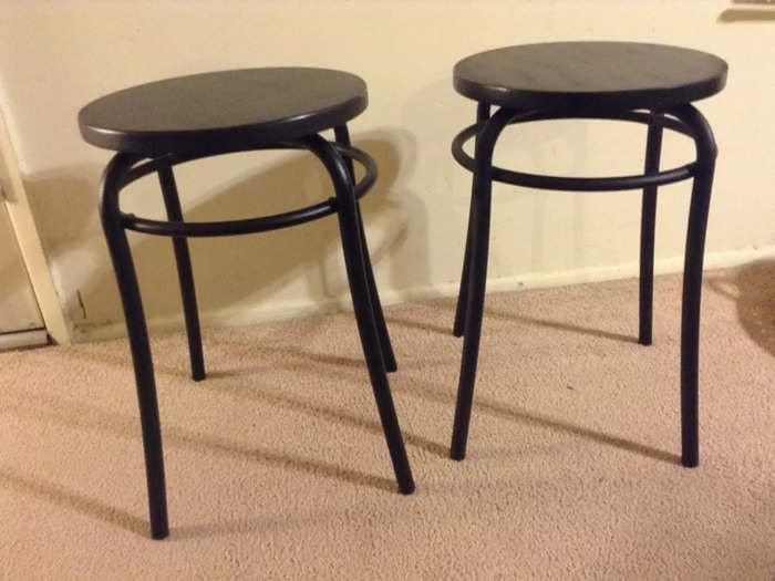 Best black stool for bedroom and living room