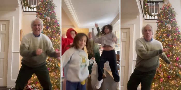 Henry Winkler is shocked his dances keep going viral on TikTok, saying he joined only because his granddaughter insisted