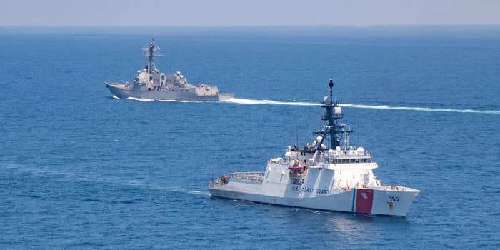 On the frontline against China, the US Coast Guard is taking on missions the US Navy can't do