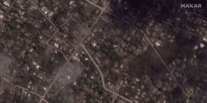 Satellite imagery shows the widespread damages after Tonga volcano eruption and tsunami