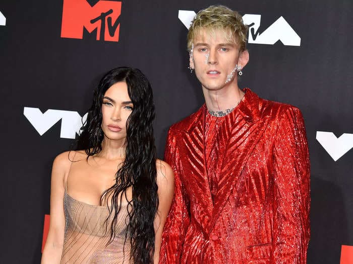 Machine Gun Kelly designed Megan Fox's custom two-stone engagement ring with thorns so it 'hurts' to take off