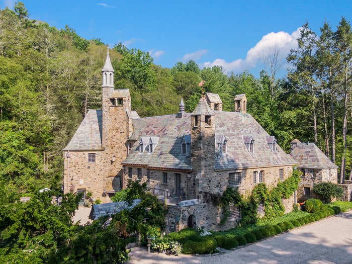A 'storybook' Connecticut castle with a private helipad and links to New York City aristocracy is on sale for $6.5 million