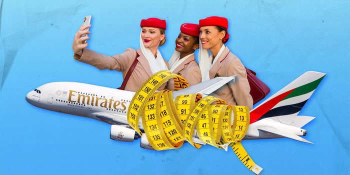 Some former Emirates employees say officers known internally as 'weight police' monitor and punish cabin-crew members deemed too heavy