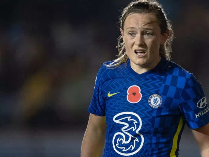 A Chelsea star blasted the 'extremely disturbing' story comparing her team's win to 'posh people having sex'