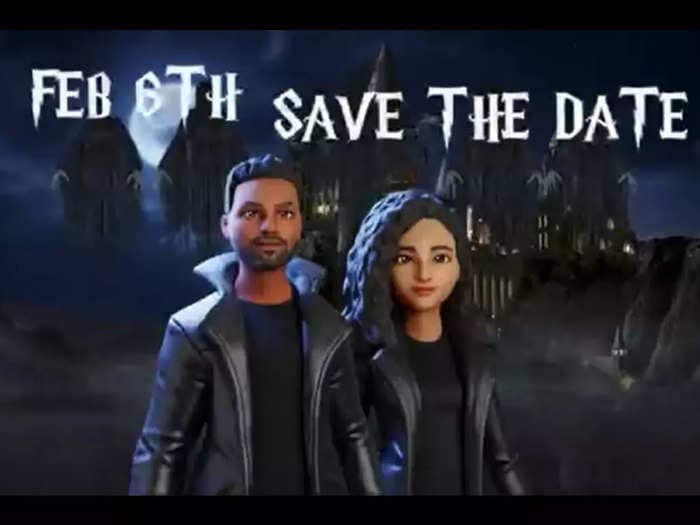 This Indian couple plans to get married in a Hogwarts-themed metaverse to beat the pandemic's restrictions