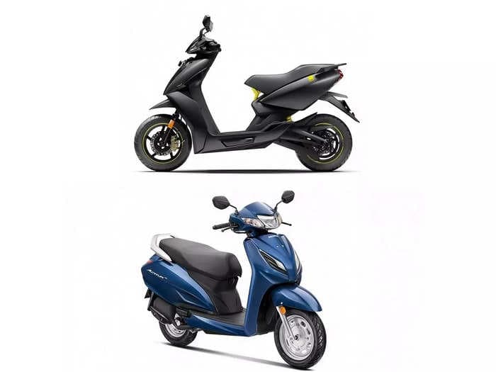 Here’s how much buying and owning an electric scooter costs in India versus a petrol scooter