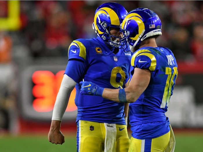 Matthew Stafford's connection with Cooper Kupp helped them adjust on a key play in the Rams' comeback win