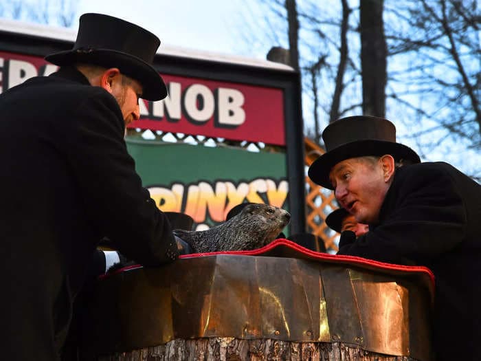 Punxsutawney Phil saw his shadow Wednesday morning, which means we're looking at six more weeks of winter