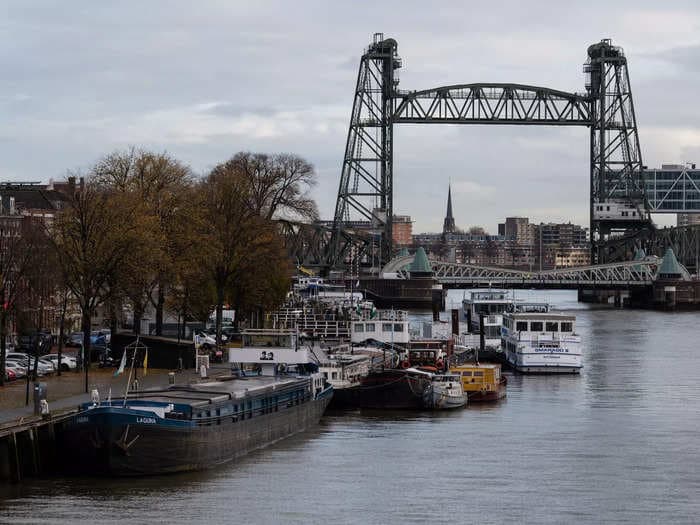 Jeff Bezos' new megayacht is so big, the Dutch are going to have to take apart a historic bridge to let it pass