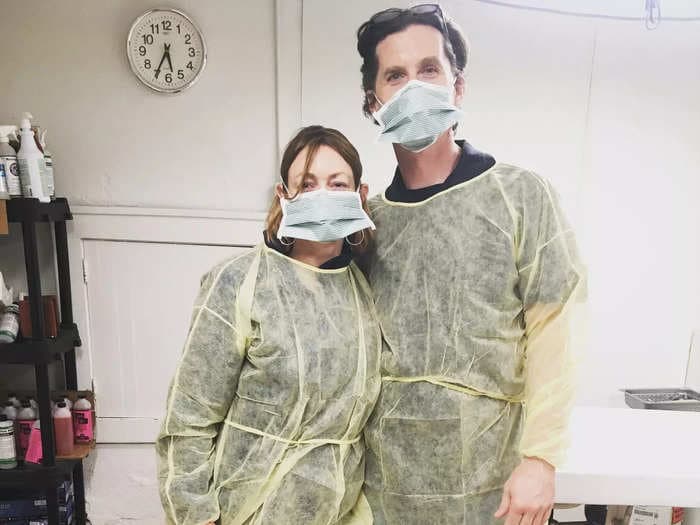 I had a Valentine's date with my now-husband at a cadaver lab. It was more romantic than I expected and connected us on a deeper level.