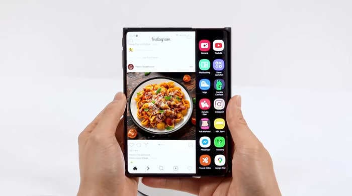 After foldable phones, the next big upgrade from Samsung could be a rollable design