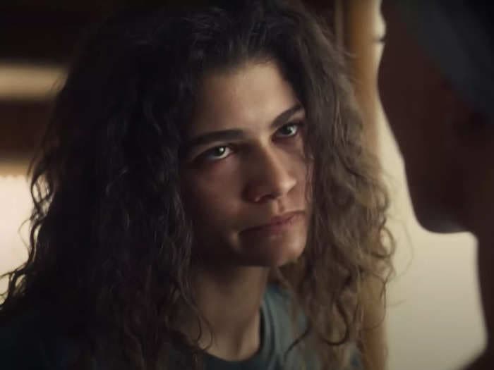 Zendaya recalls filming a memorable 'Euphoria' scene in the middle of LA in 100-degree weather: 'I was just running all day'