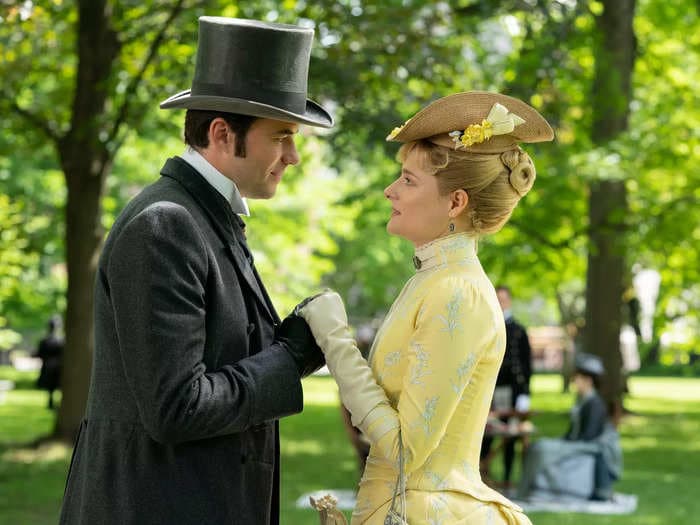 Several moments leading to Tom and Marian's romance were cut from 'The Gilded Age,' Louisa Jacobson says