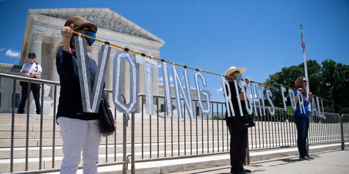 Supreme Court reinstates Alabama's GOP-backed congressional voting map which will likely be in place for the 2022 midterms