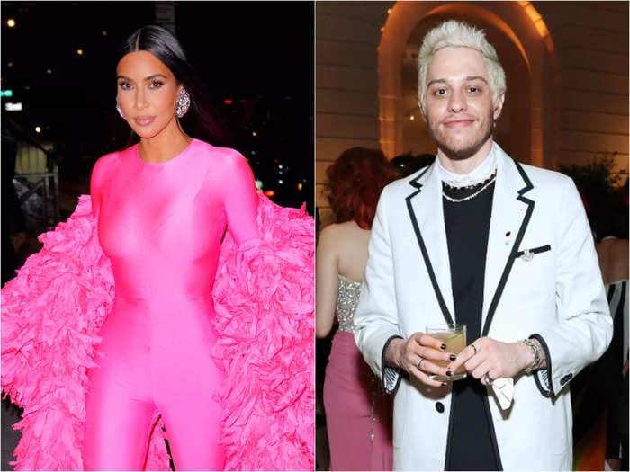 Pete Davidson referred to Kim Kardashian as his 'girlfriend' for the first time in an interview