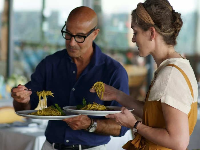 Stanley Tucci says he would never order pasta alla carbonara outside of Italy