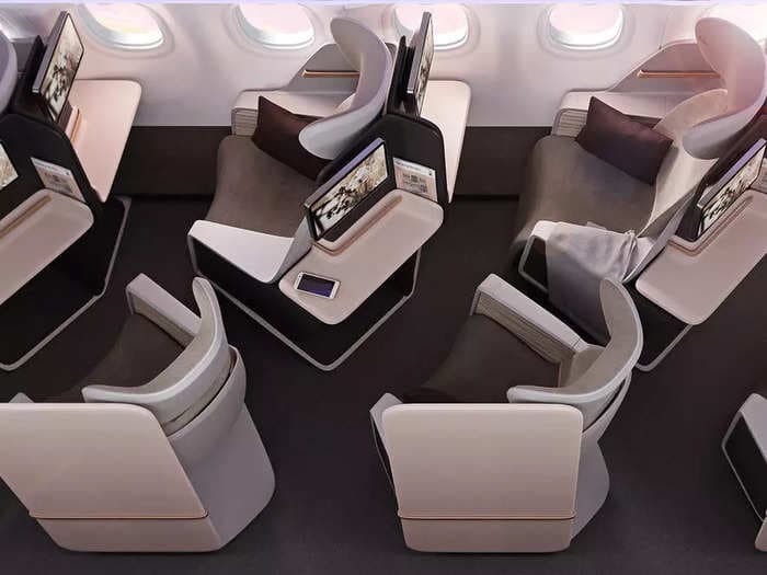An English design company has created a business seat for narrowbody planes as more airlines fly them across the Atlantic &mdash; meet ACCESS