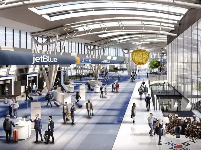 JetBlue is getting an all-new $3.9 billion terminal in its 'hometown' of NYC as the airline continues to expand in the US and abroad &mdash; see what it will look like