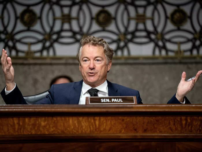 Sen. Rand Paul says he's 'all for' a potential trucker blockade in the US ahead of the Super Bowl