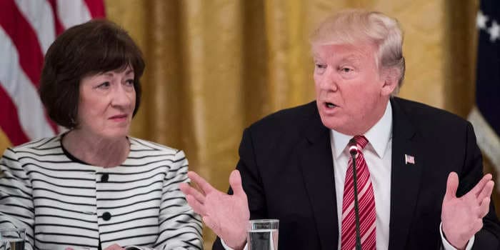 Trump calls Sen. Susan Collins 'absolutely atrocious' after she says 'no one should be afraid' of him