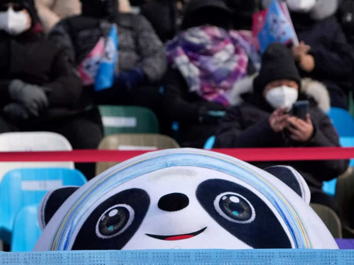 Chinese social media users were appalled after the Beijing Games' panda mascot was accidentally revealed to have the voice of a middle-aged man